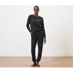 Tchibo - Loungewear-Anzug - Damen - Gr. XL - schwarz