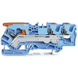 WAGO 2106-5304 Durchgangsklemme 7.50mm Push-In-Klemme Blau