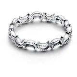Pandora Damenring Halbmond Silber, 58/18,5