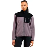 Odlo Essential High Pile Fleece Mit Halbem Reißverschluss - Black / Gray Ridge - M