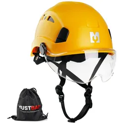 Helm HSE06S mit gefütterten Schaumstoffpolstern für Bergsteigen, BAU, Gartenarbeit, Schweißabsorption und Wärmeableitung