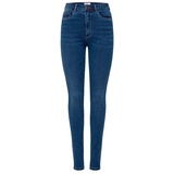 ONLY Highwaist Jeans blue denim, / braun XS