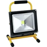 LED Akku Baustrahler Baustellenstrahler Strahler 1800lm 30W IP44 Leuchte Fluter