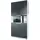 Vladon Logan Aktenschrank 82 x 37 x 184 cm grau