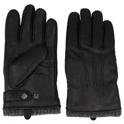Strellson Handschuhe Leder  schwarz