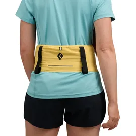 Black Diamond Distance Run Belt Unisex Soft Ochre XL