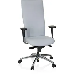 Bürostuhl / Chefsessel OFFICE-TEC Stoff grau hjh OFFICE