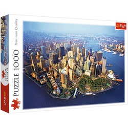 Trefl Puzzle Trefl 10222 New York 1000 Teile Puzzle, 1000 Puzzleteile bunt