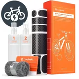Luxshield Rahmenschutzfolie eBike, Universal 20-Teilig Schwarz Modell 2024