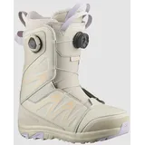 Salomon Ivy SJ BOA 2025 Snowboard-Boots crm / peach fuzz / orchd ptal Gr. 23.0