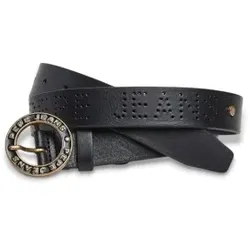 Pepe Jeans für Damen. PL020850 Marlowe Ledergürtel Schwarz (L), Lässig, Nachhaltig