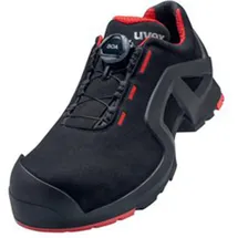 Uvex 6567 6567241 Sicherheitshalbschuh S3 SRC uvex 1 x-tended support aus Mikrovelours, uvex xenova® Kunststoffkappe, Weite 11, Größe 41