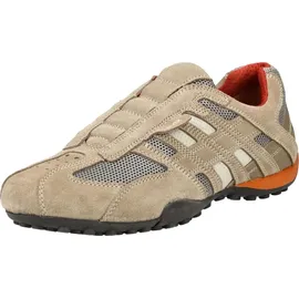 GEOX Snake U4207L beige/dark orange 46