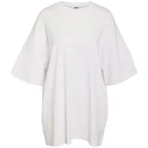 Noisy May Damen T-Shirt mit Rundhals und kurzen Ärmeln, Farben:Weiß-2, Größe:M - M