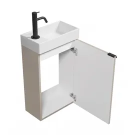 Badplaats Waschbeckenunterschrank 40 x 68 x 22 cm Beige