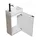 Badplaats Waschbeckenunterschrank 40 x 68 x 22 cm Beige