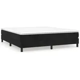 vidaXL Boxspringbettgestell 160 x 200 cm Schwarz