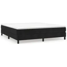 vidaXL Boxspringbettgestell 160 x 200 cm Schwarz