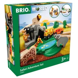 BRIO Spiel Großes Bahn Safari Set