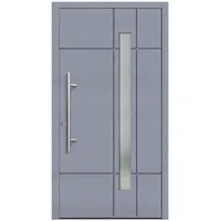 KNOCK Flügelüberdeckende Kunstoff-Haustür »Terra«, grau