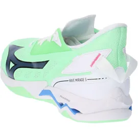 Mizuno WAVE MIRAGE 5 Handballschuhe, grün, Größe 46 1⁄2 - 46 1⁄2