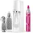 white + 2 PET-Flasche 1 l + PET-Flasche 0,5 l + Zylinder
