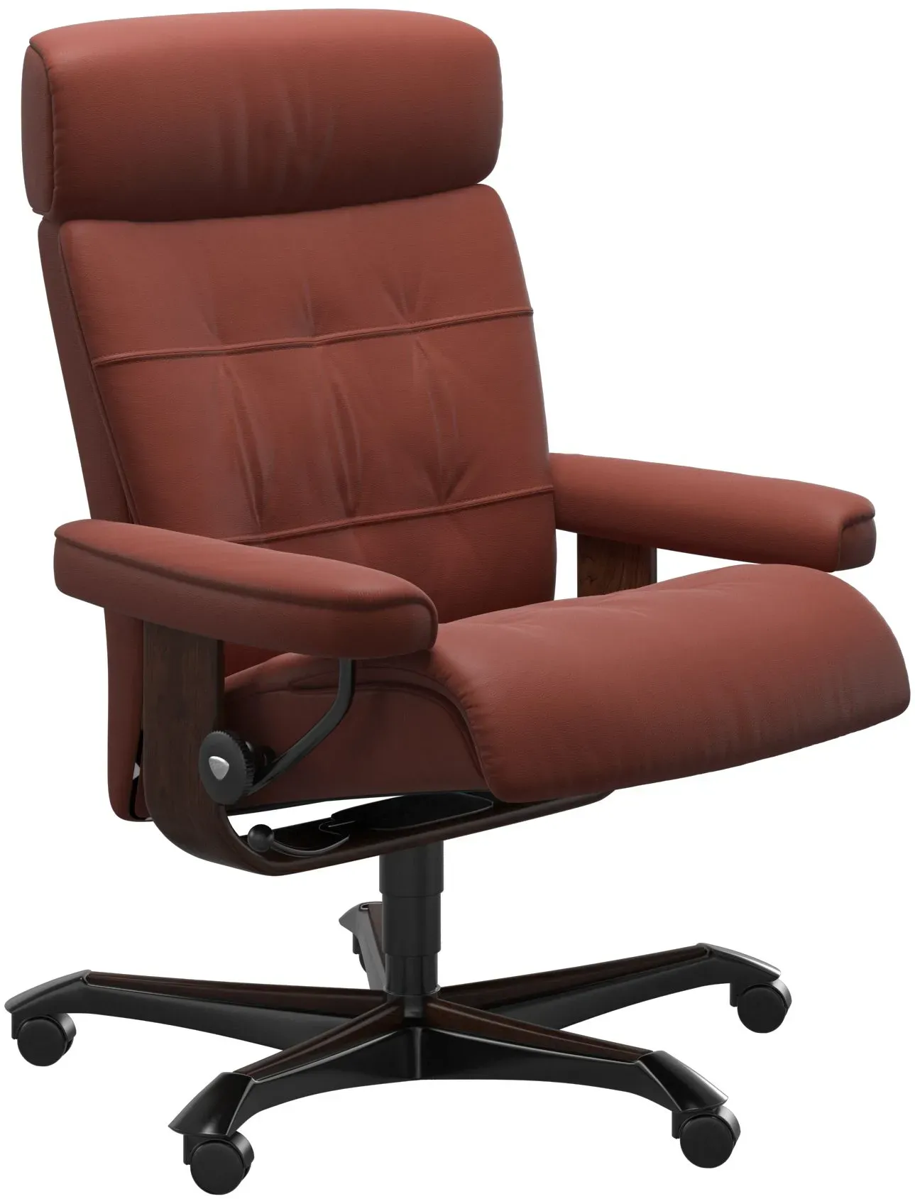 Stressless Erik | Home Office Paloma Dark Henna Braun