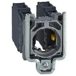 Schneider Electric ZD4PA203 Hilfsschalterblock mit Befestigungsflansch, Harmony XB4, Metall, 22mm, für Joysticks mit 4 Richtungen, 1S pro Richtung, Schraubklemme