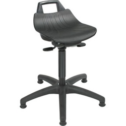 STIER Stehhilfe mit Gleitern Sitzhöhe 490-680 mm PP-Sitz