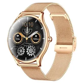 Valdus VL55 PRO BT 36,30 mm Aluminiumgehäuse Gold Sportarmband Gold M