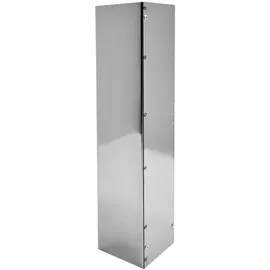 Grillpeter Verlängerungsrohr Edelstahl 0,40 m Silber