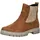 Ricosta Stiefelette Stiefelette Leder/Textil / braunmeliert 38