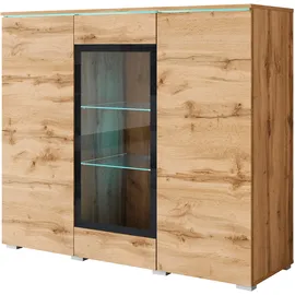 Home Affaire Highboard 120 x 103,3 x 39,5 cm Braun