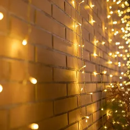 Newgarden Lichtervorhang LED 3x2 m warmweiß