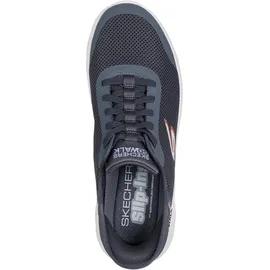 SKECHERS GO WALK Flex HANDS UP Turnschuhe, Grey Textile/Synthetic, 48