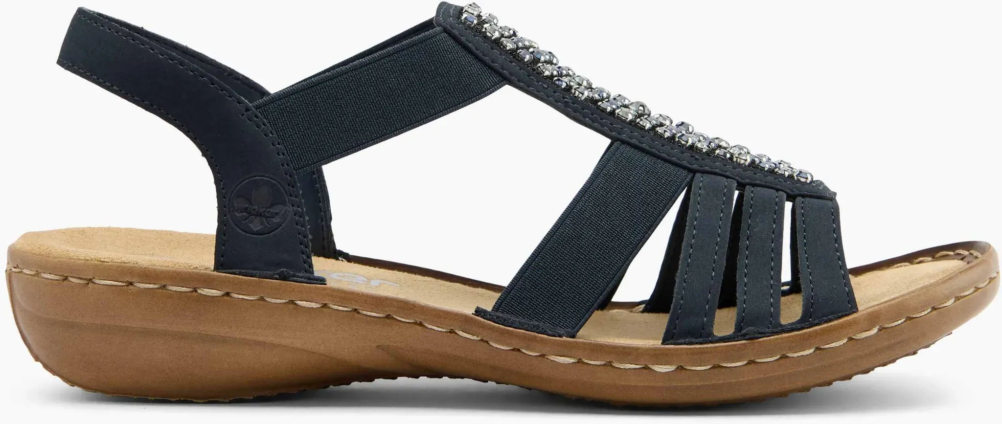Rieker  Sandale Blau, Damen, Größe: 37 - Rieker  Sandale Blau, Damen, Größe: 37 - woman - Blau