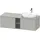 Duravit D-Neo Konsolenwaschtischunterbau wandhängend Betongrau Matt 1400x550x459 mm - DE4950R7007000 DE4950R70070000