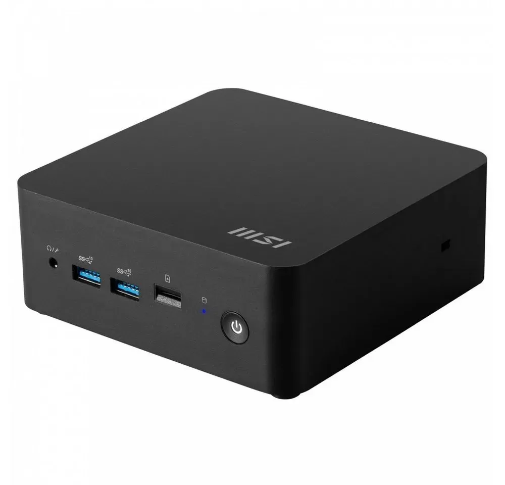 MSI MSI Cubi NUC Mini PC - Intel Core 3, 8GB RAM, 256GB SSD. Computer-Kabel, Kompakte Mini PC Bauweise blau