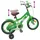 vidaXL Kinderfahrrad 14 Zoll Farbe Grün