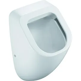 Vigour DERBY Urinal Zulauf verdeckt mit Deckel - Befestigungssatz, weiß