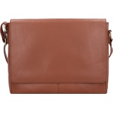 Burkely Vintage Juul Messenger Leder 36 cm cognac