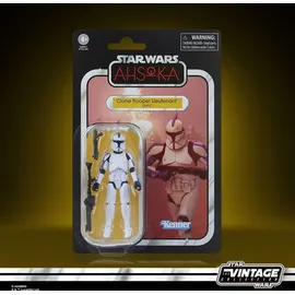 Hasbro Star Wars Ahsoka Clone Trooper Leutnant Figur 10 cm - Grau/Grün/Mehrfarbig