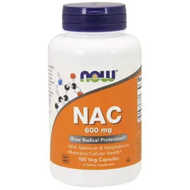 NOW Foods NAC N-Acetyl Cysteine 600 mg Kapseln 100 St.