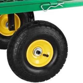 SPRINGOS Bollerwagen Handwagen grün