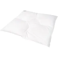 Traumschloss Baby Daunen Steppbett normal 80 x 80 cm Karo-Steppbett | Weiß