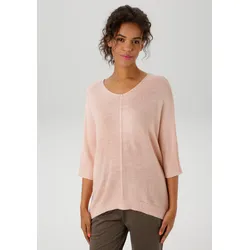 Strickpullover, im ausdrucksvollem Perl-Muster, Gr. 36, rose, , 83782168-36