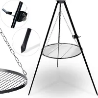 Berdsen Dreibein 80 cm Stahl Schwarz