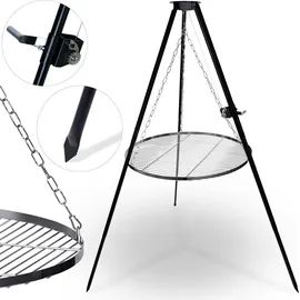 Berdsen Dreibein 80 cm Stahl Schwarz