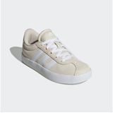 Adidas VL Court 3.0 Kids Schuh, Aluminium Cloud White, 33