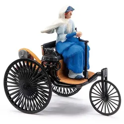 BUSCH 40007 1:87 - Benz-Patent-Motorwagen mit Bertha Benz
